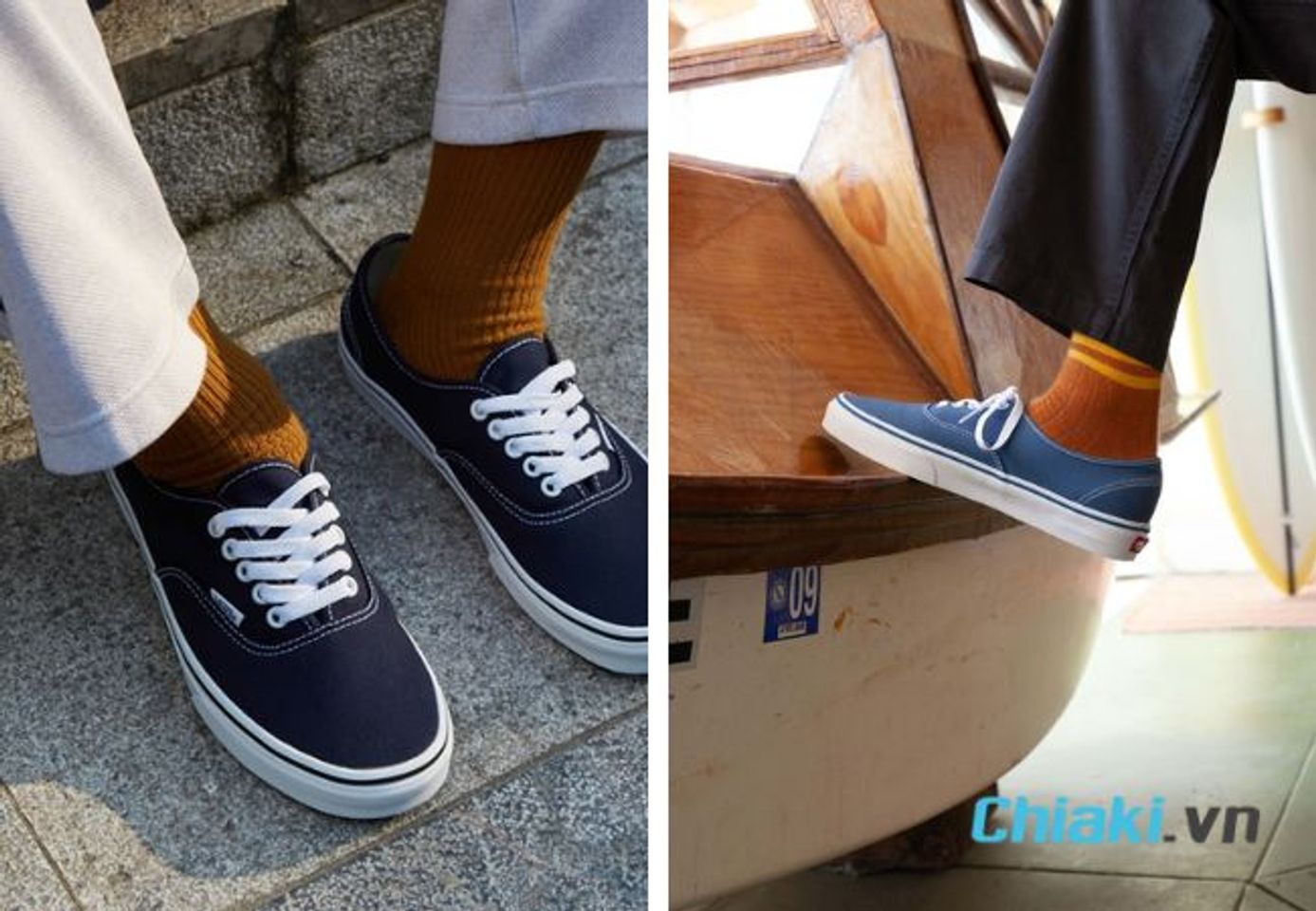 Gi&agrave;y sneakers nam đẹp Vans Authentic