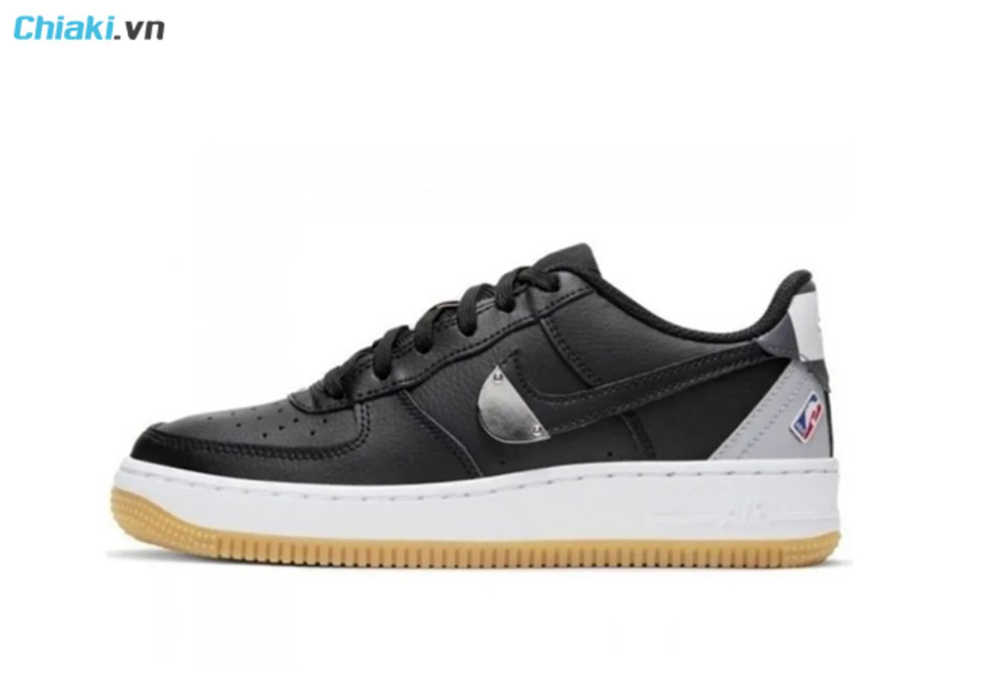 review Gi&agrave;y Nike Air Force 1 LV8 1 GS Black Wolf Grey
