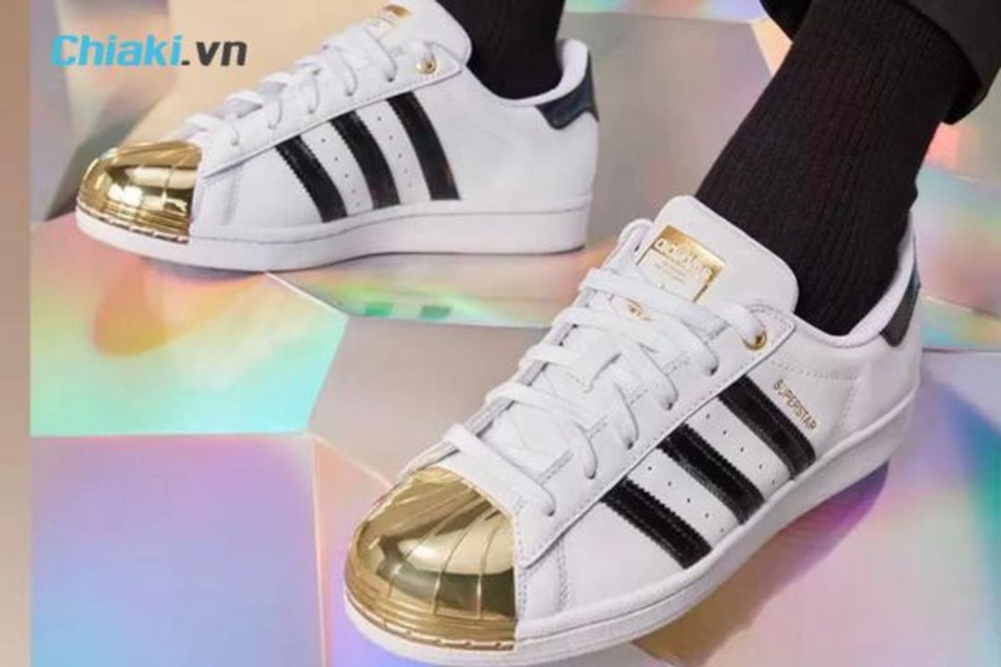 Gi&agrave;y thể thao unisex Adidas SuperStar Metal Toe FV3310