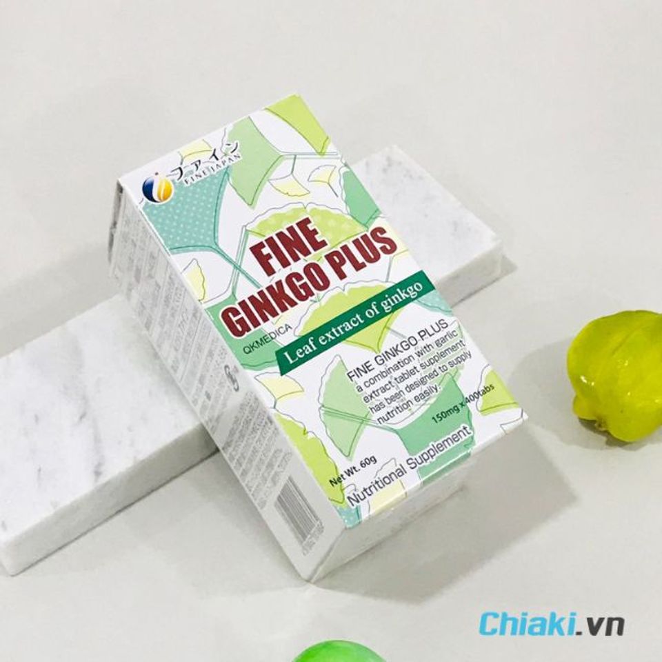 Hoạt huyết dưỡng n&atilde;o Nhật Bản Fine Ginkgo Plus