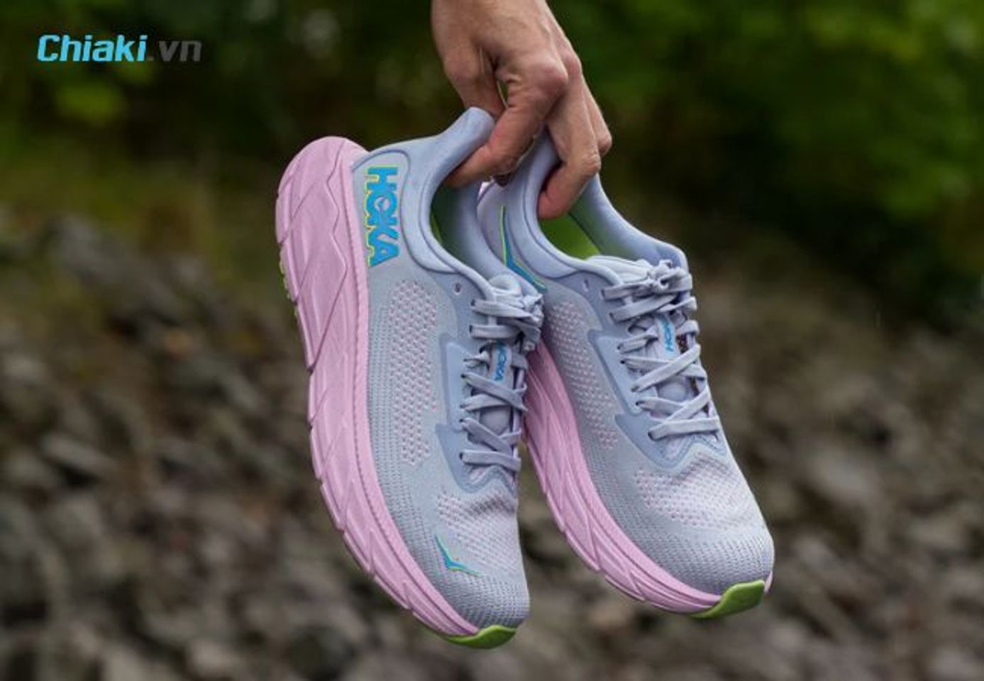 Hoka Arahi 7 Women's Gull/Pink Twilight