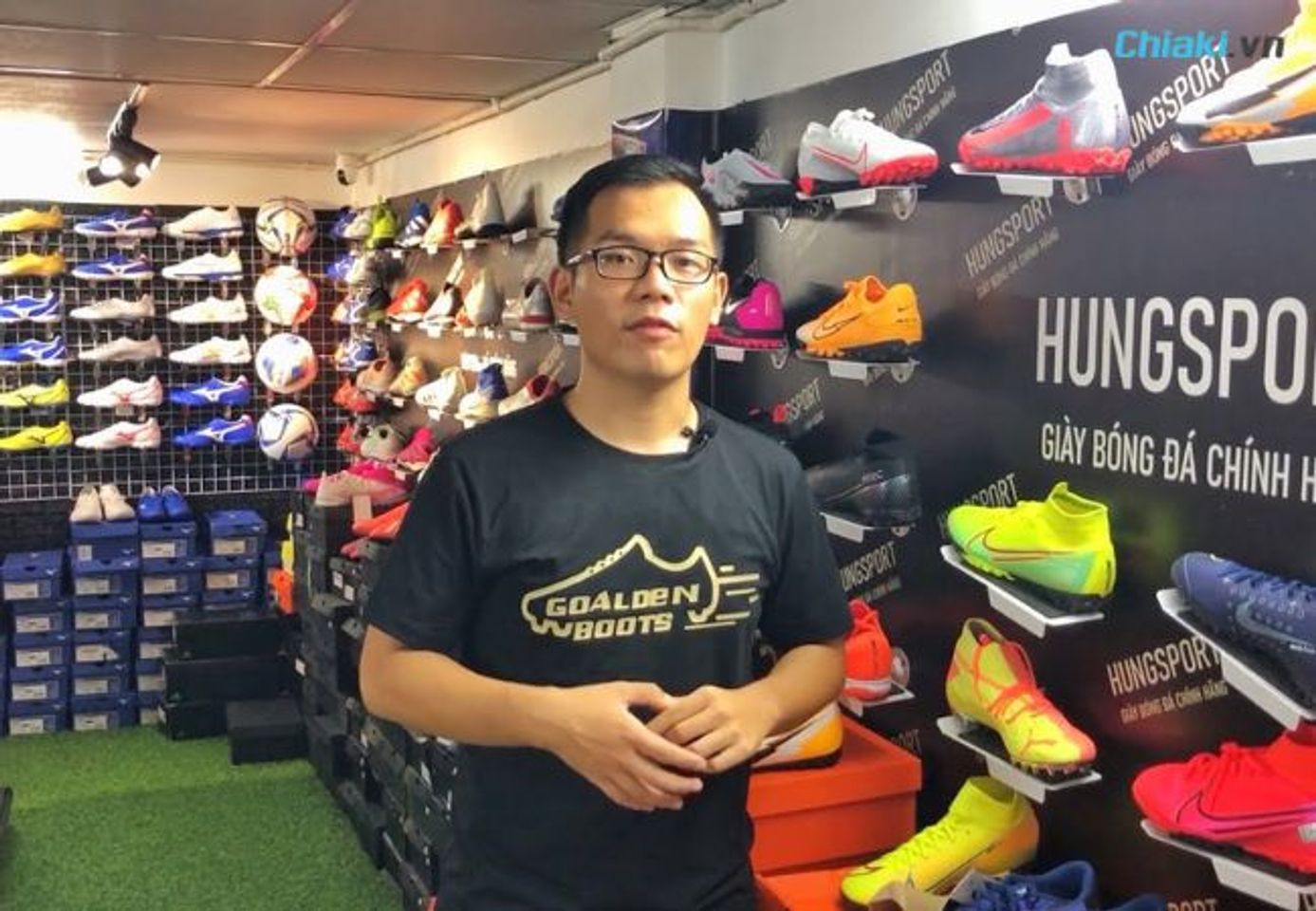 HungSportstore - Shop gi&agrave;y đ&aacute; b&oacute;ng ch&iacute;nh h&atilde;ng tại H&agrave; Nội
