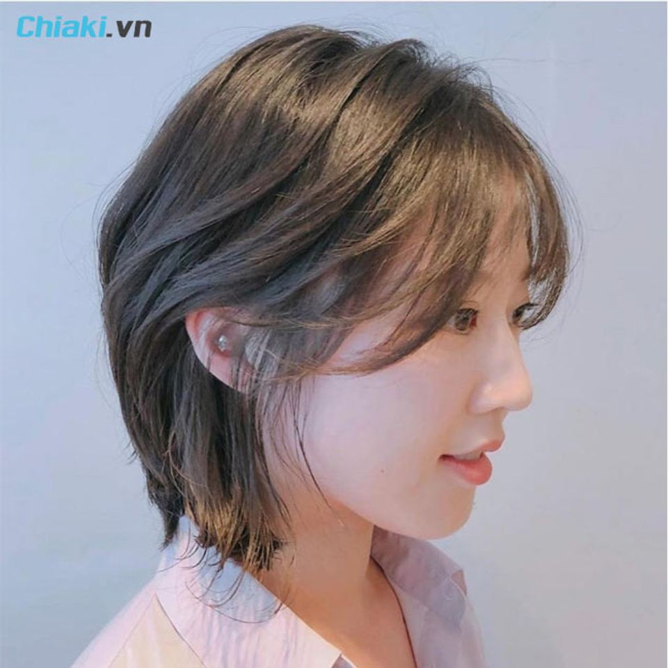 t&oacute;c pixie cho mặt d&agrave;i