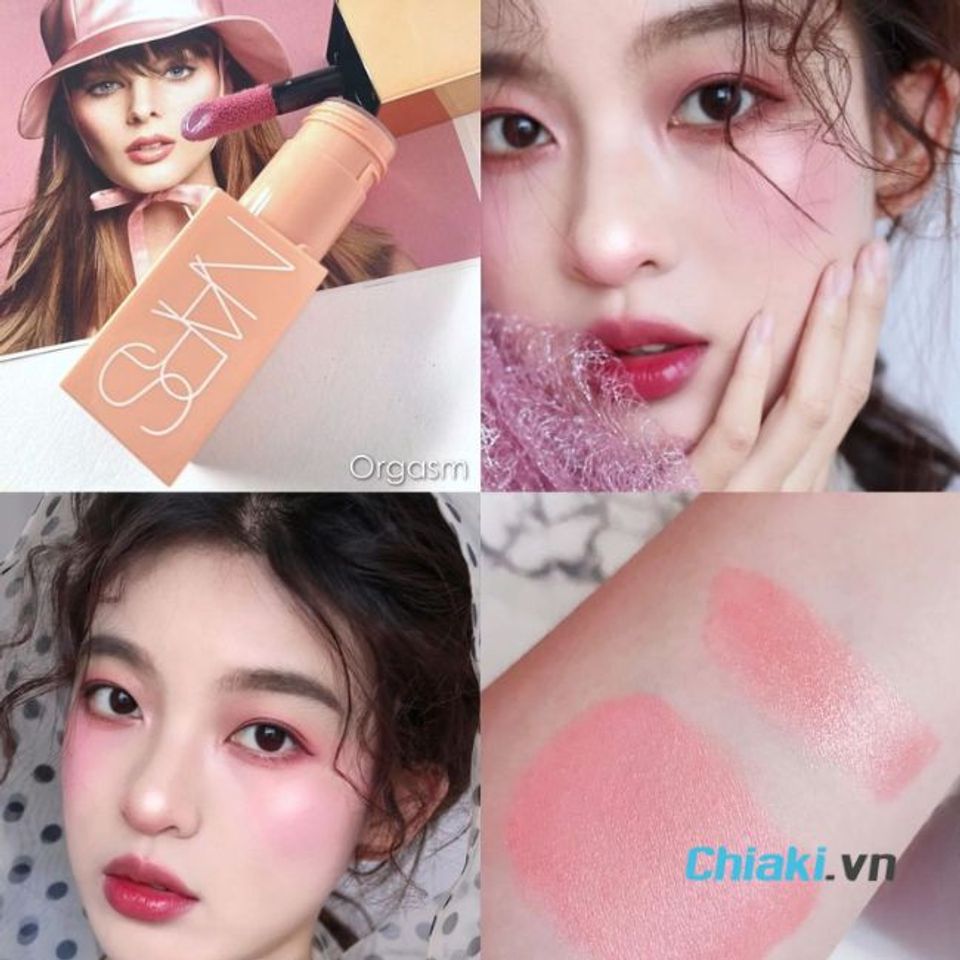 M&aacute; hồng kem Nars Afterglow Liquid Blush