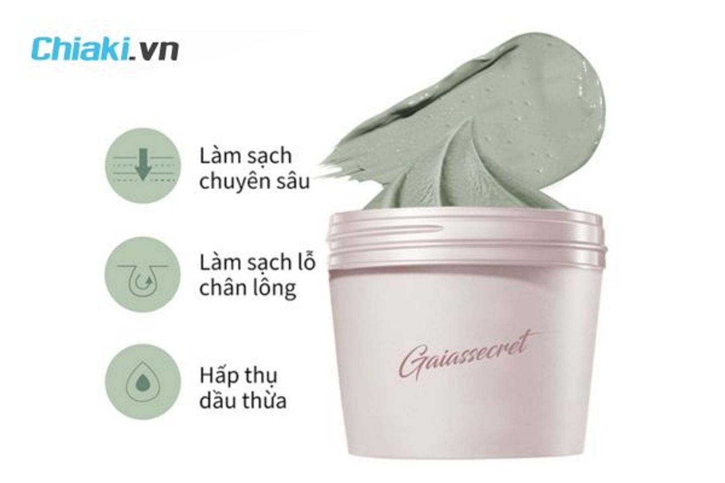 Mặt nạ đất s&eacute;t Gaia's Secret