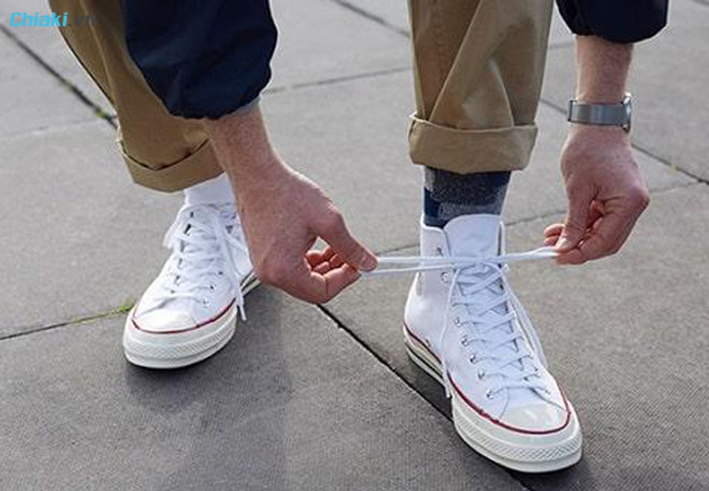 những lợi &iacute;ch khi lựa chọn đ&uacute;ng size gi&agrave;y converse