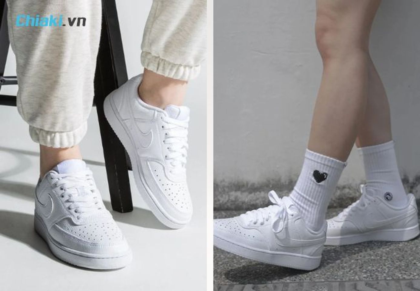 Gi&agrave;y thể thao nữ Nike Court Vision Low Next Nature