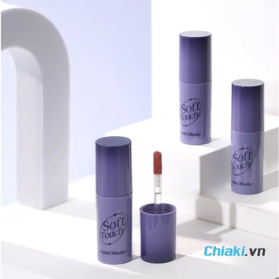Phấn m&aacute; hồng dạng kem lỏng Merzy Soft Touch Liquid Blusher