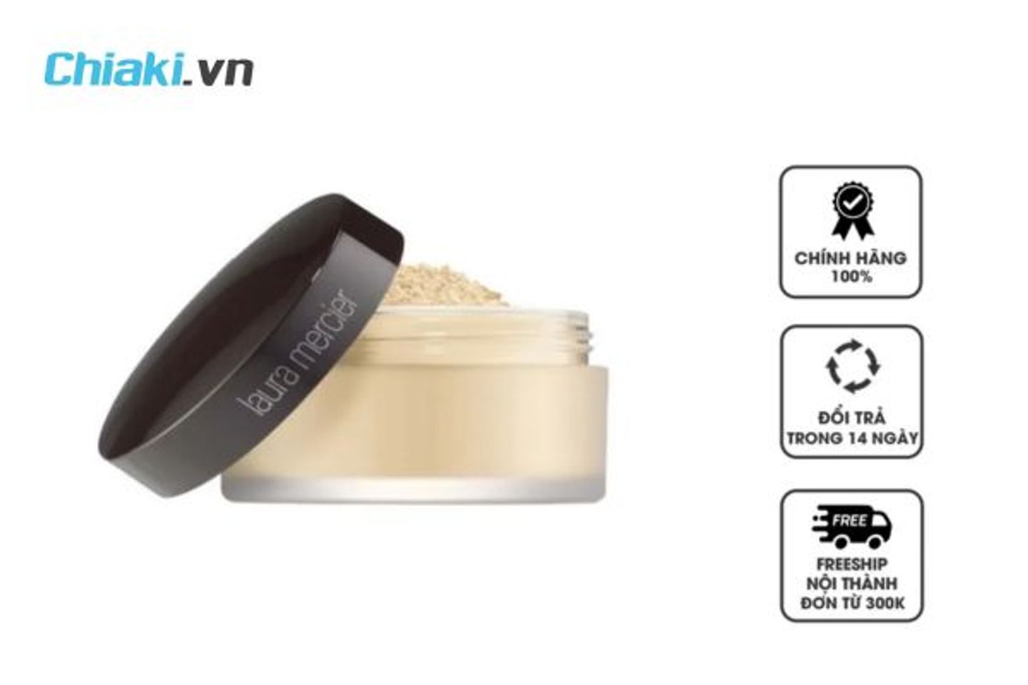 Phấn phủ dạng bột kh&ocirc;ng m&agrave;u Laura Mercier Loose Setting Powder