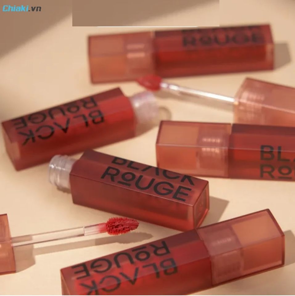 Son kem lì Black Rouge Air Fit Velvet Tint Ver 9 Acoustic Mood bảng màu son ấm áp, lôi cuốn