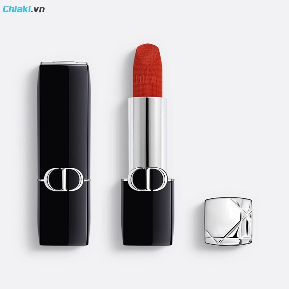 Son lì không khô môi Dior Matte 846 Concorde lên màu son quyến rũ