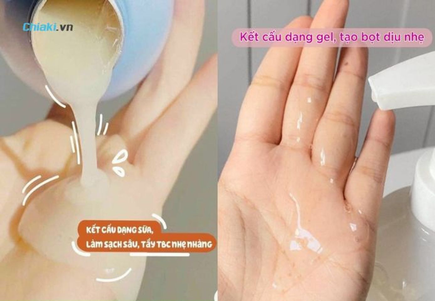 Sự kh&aacute;c biệt giữa Sữa tắm (Body Wash) v&agrave; Gel Tắm (Shower Gel)