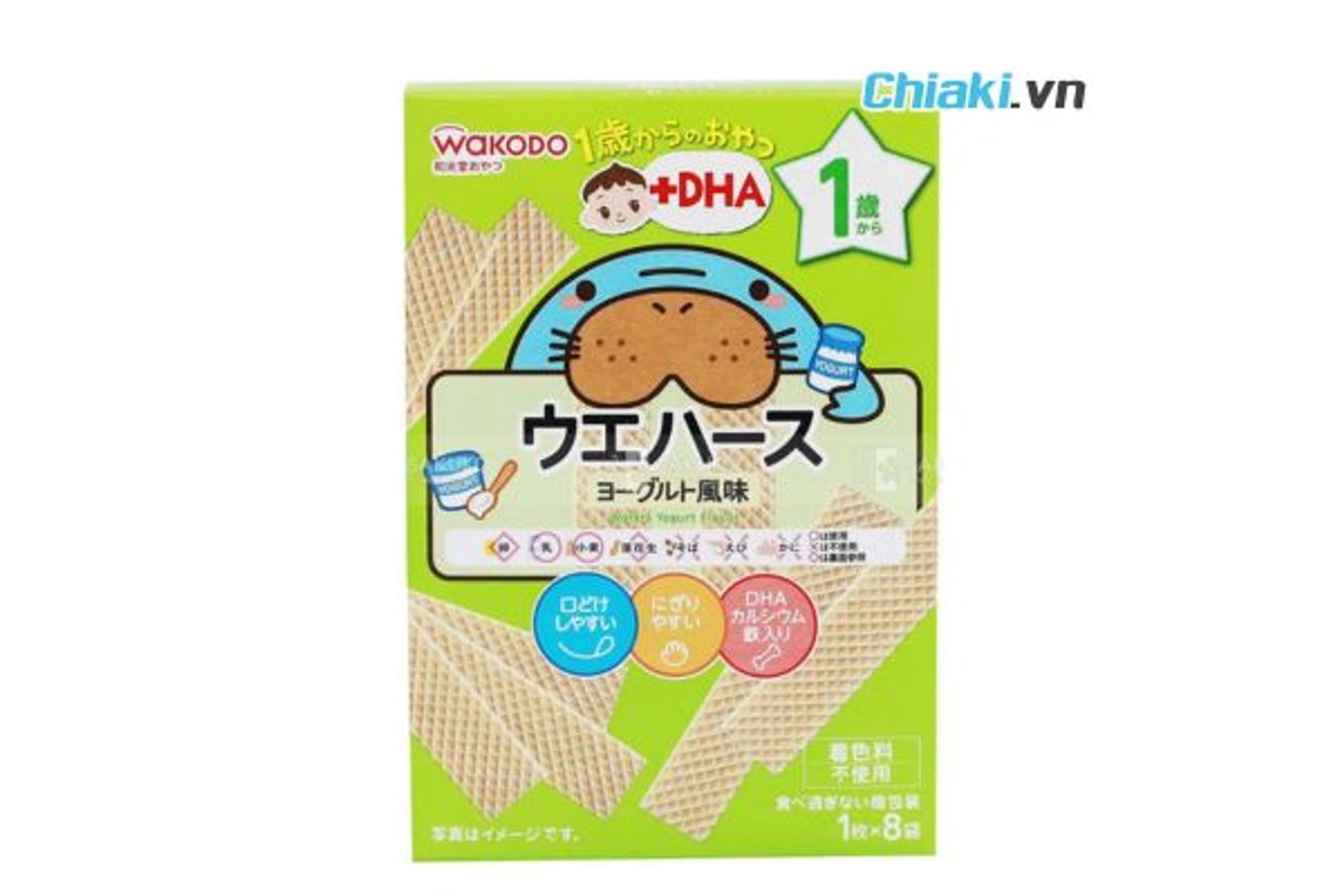 B&aacute;nh ăn dặm Wakodo Yoghourt