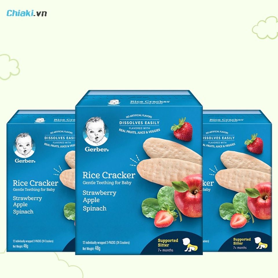 Top 10 Bánh gạo ăn dặm cho bé ngon, an toàn, mẹ bỉm tin dùng 