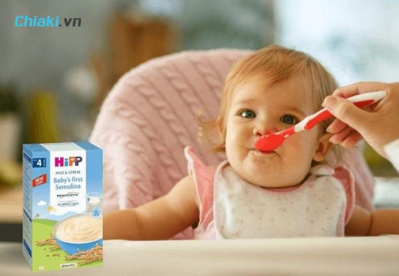 Bột ăn dặm cho b&eacute; 5 th&aacute;ng HiPP Organic