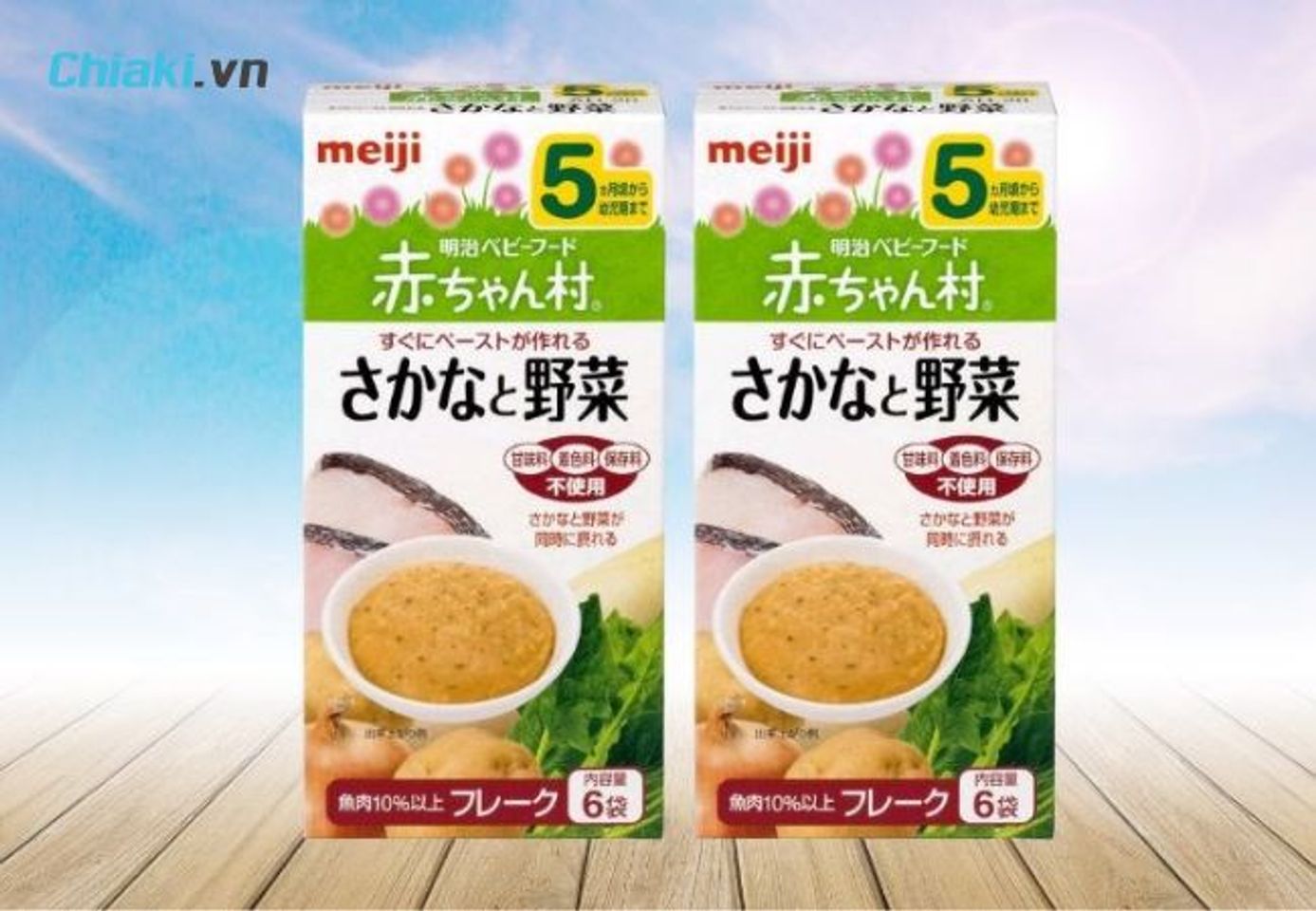 Bột ăn dặm cho b&eacute; 5 th&aacute;ng Meiji