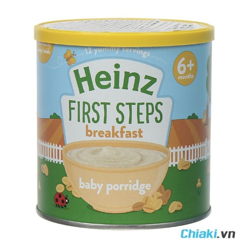 Bột ăn dặm Heinz cho b&eacute; th&aacute;ng tuổi