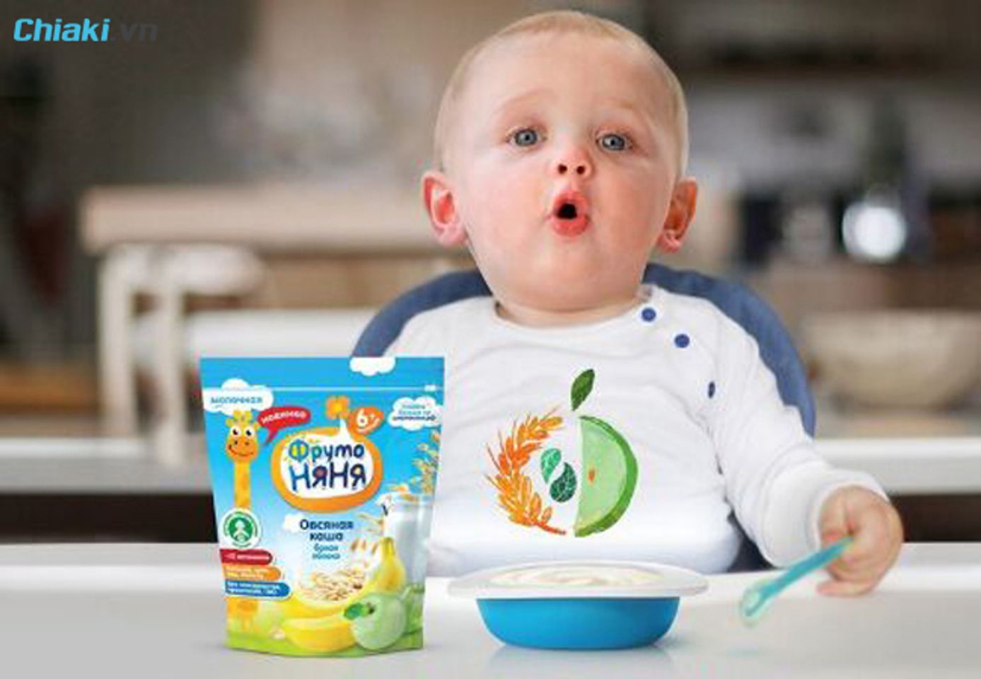 bột ăn dặm Fruto ph&ugrave; hợp với khẩu vị b&eacute;