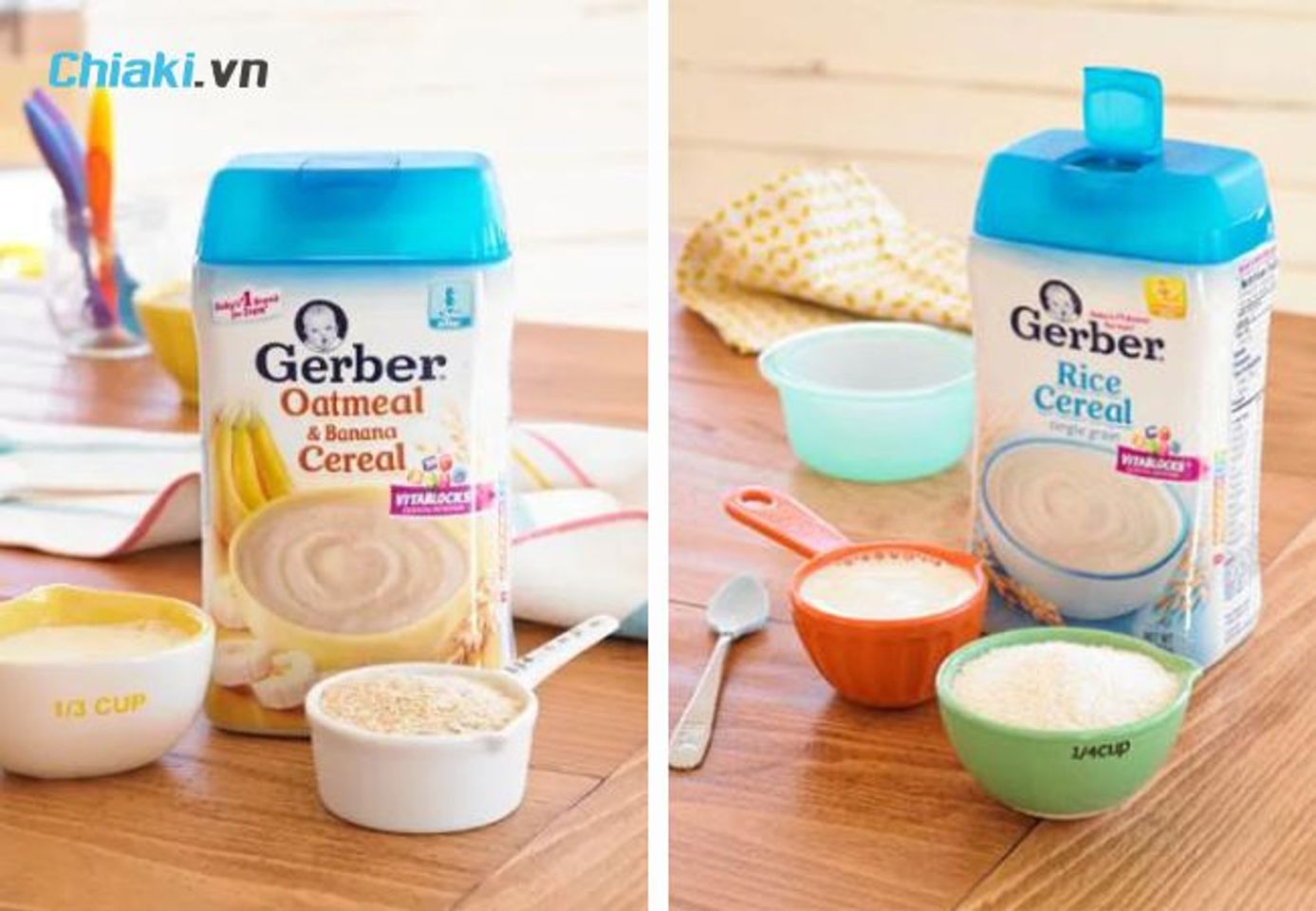 Bột ăn dặm Gerber cho b&eacute; 5 th&aacute;ng