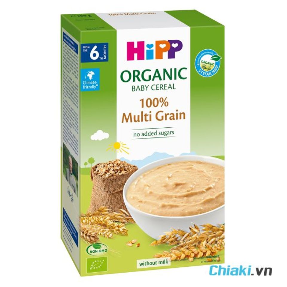 Bột ăn dặm Hipp cho b&eacute; 6 th&aacute;ng