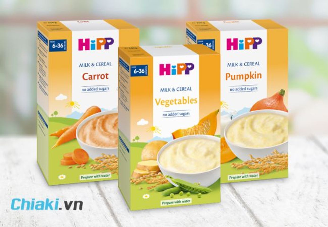 Bột ăn dặm HiPP vị ngọt