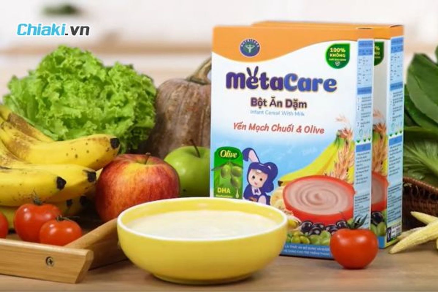 Bột ăn dặm MetaCare của nước n&agrave;o?