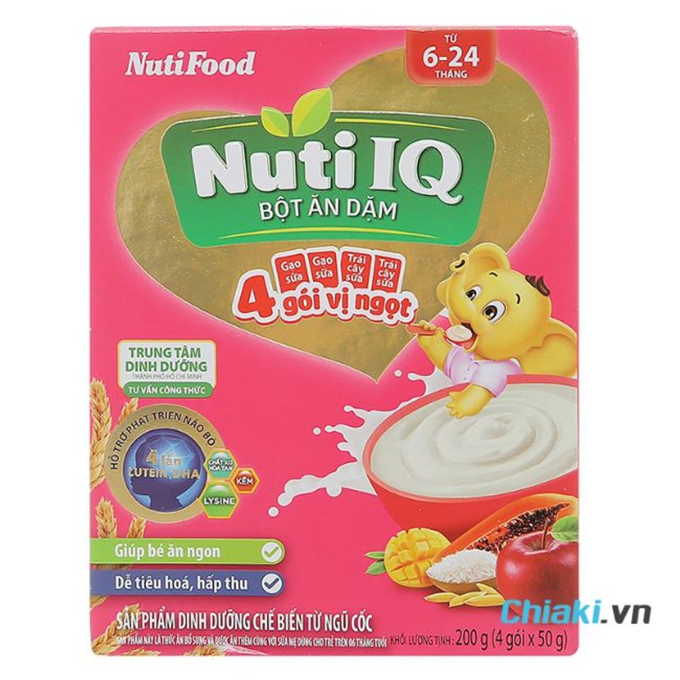 Bột ngọt cho b&eacute; ăn dặm Nutifood Nuti IQ