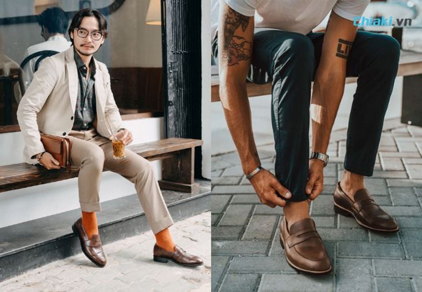 Loafer l&agrave; mẫu gi&agrave;y lười kh&ocirc;ng d&acirc;y tạo n&ecirc;n style trẻ trung