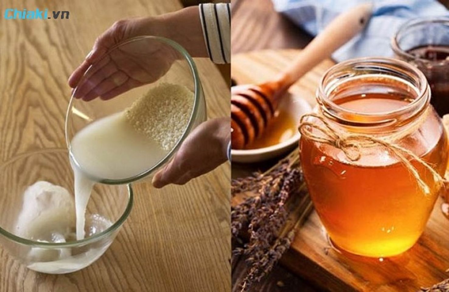 Cải thiện vi&ecirc;m nhiễm phụ khoa bằng nước gạo v&agrave; mật ong