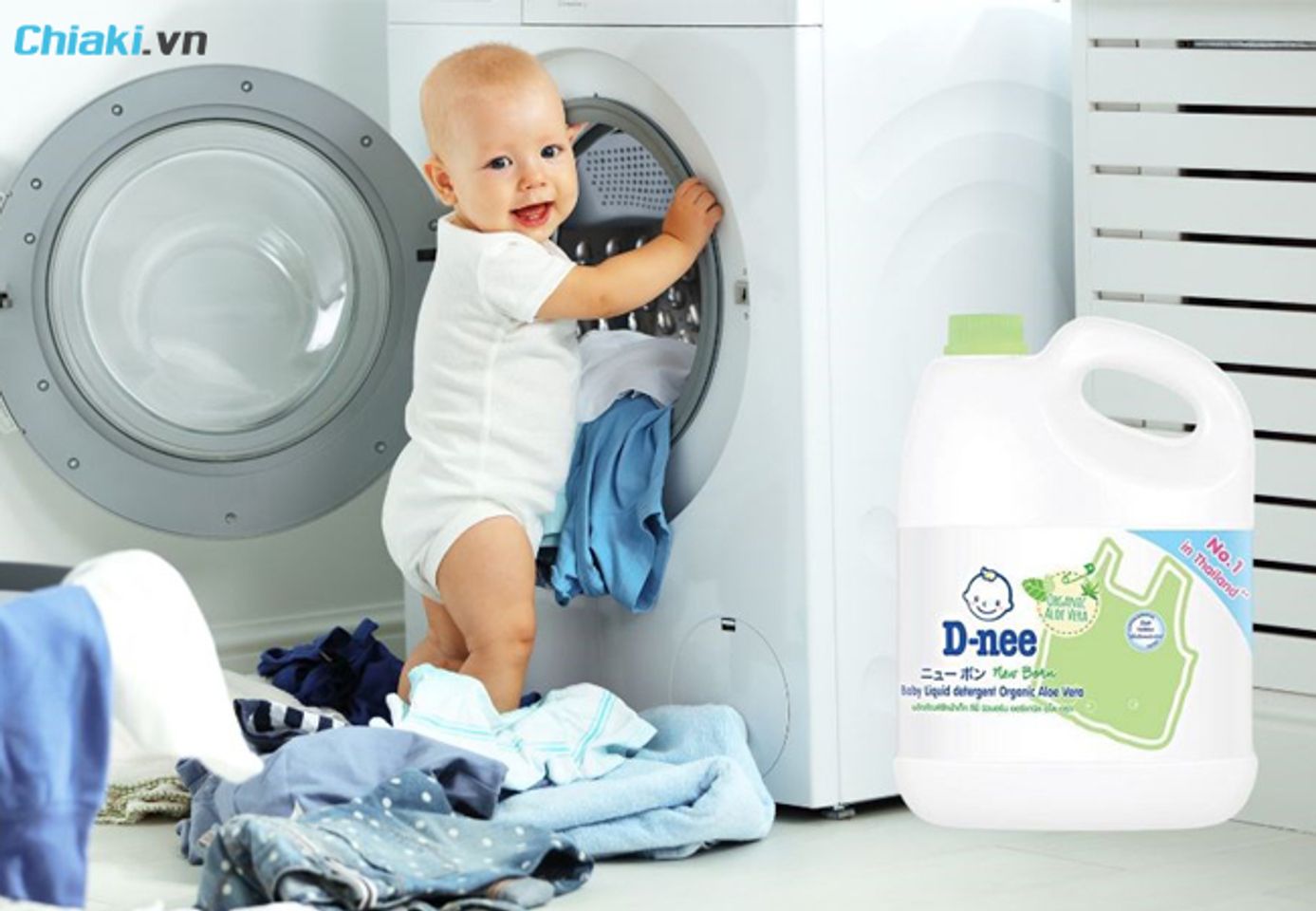 Đối tượng sử dụng nước giặt Dnee