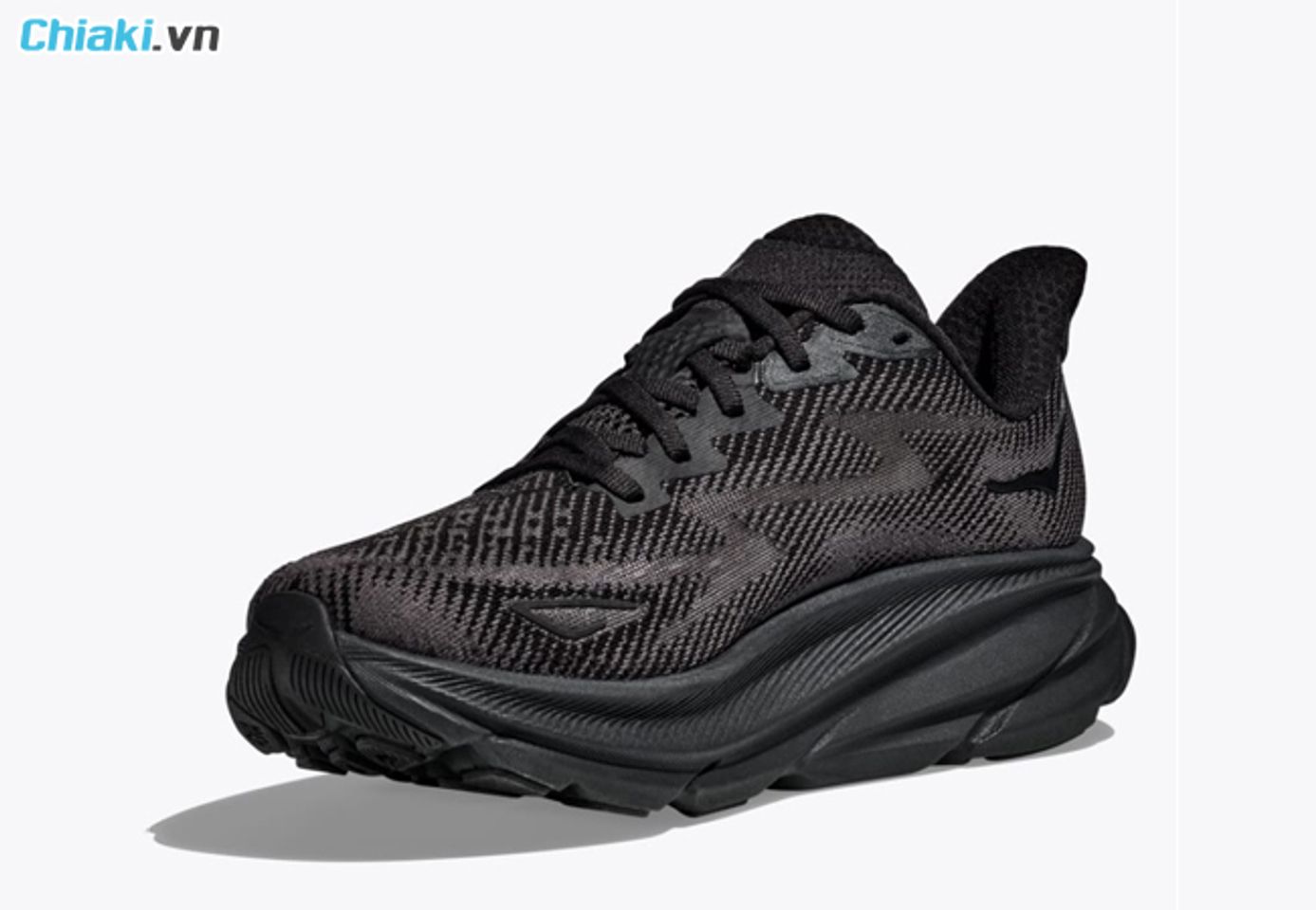 gi&agrave;y chạy bộ cho người mới bắt đầu Hoka Clifton 9 1127896 Black