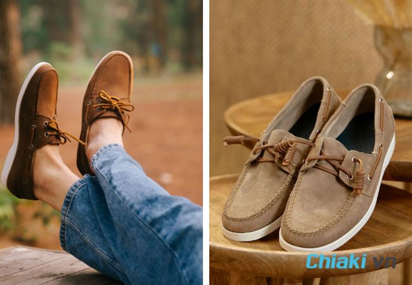 Gi&agrave;y lười nam Boat Loafer