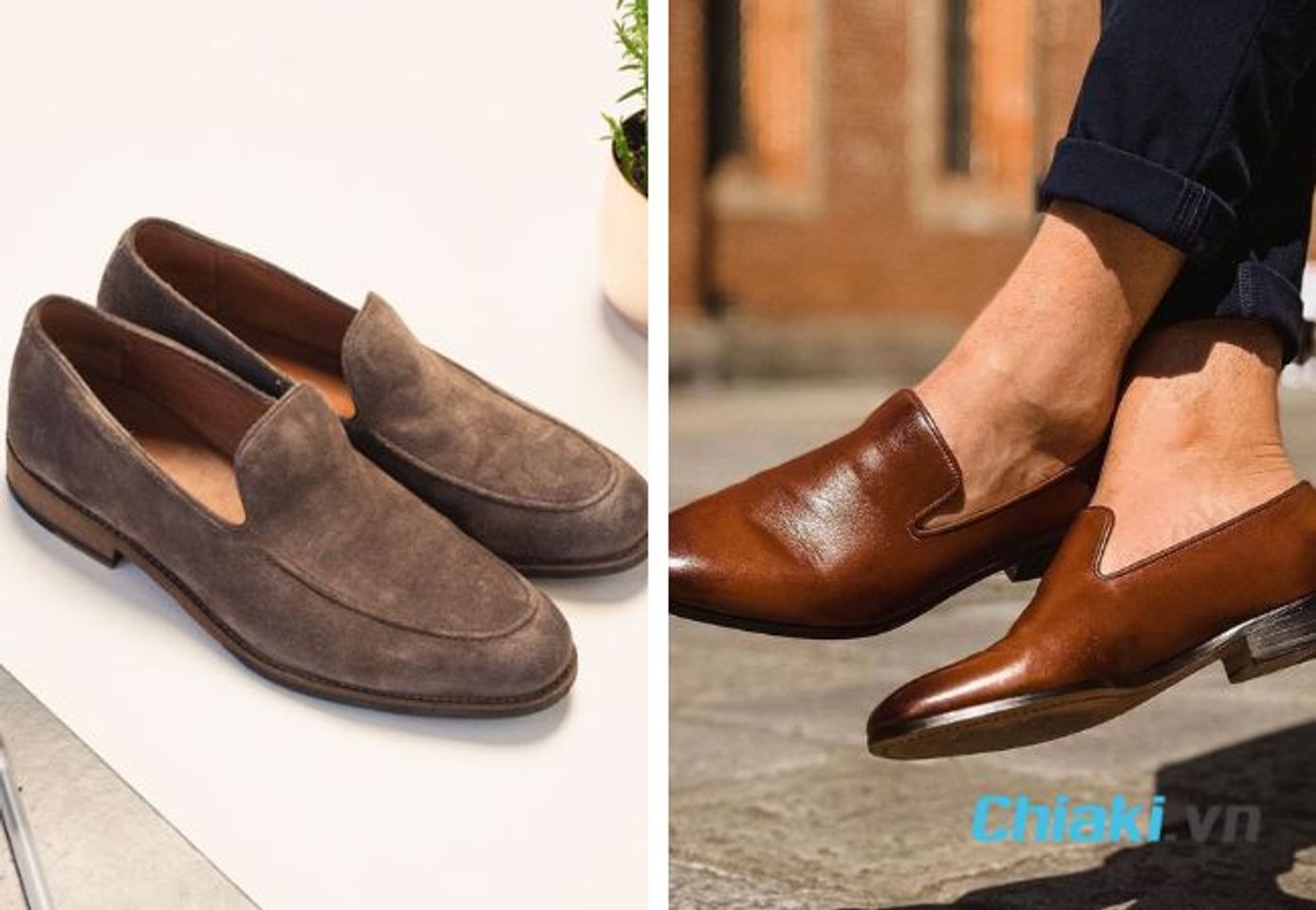 Gi&agrave;y lười nam Venetian Loafer