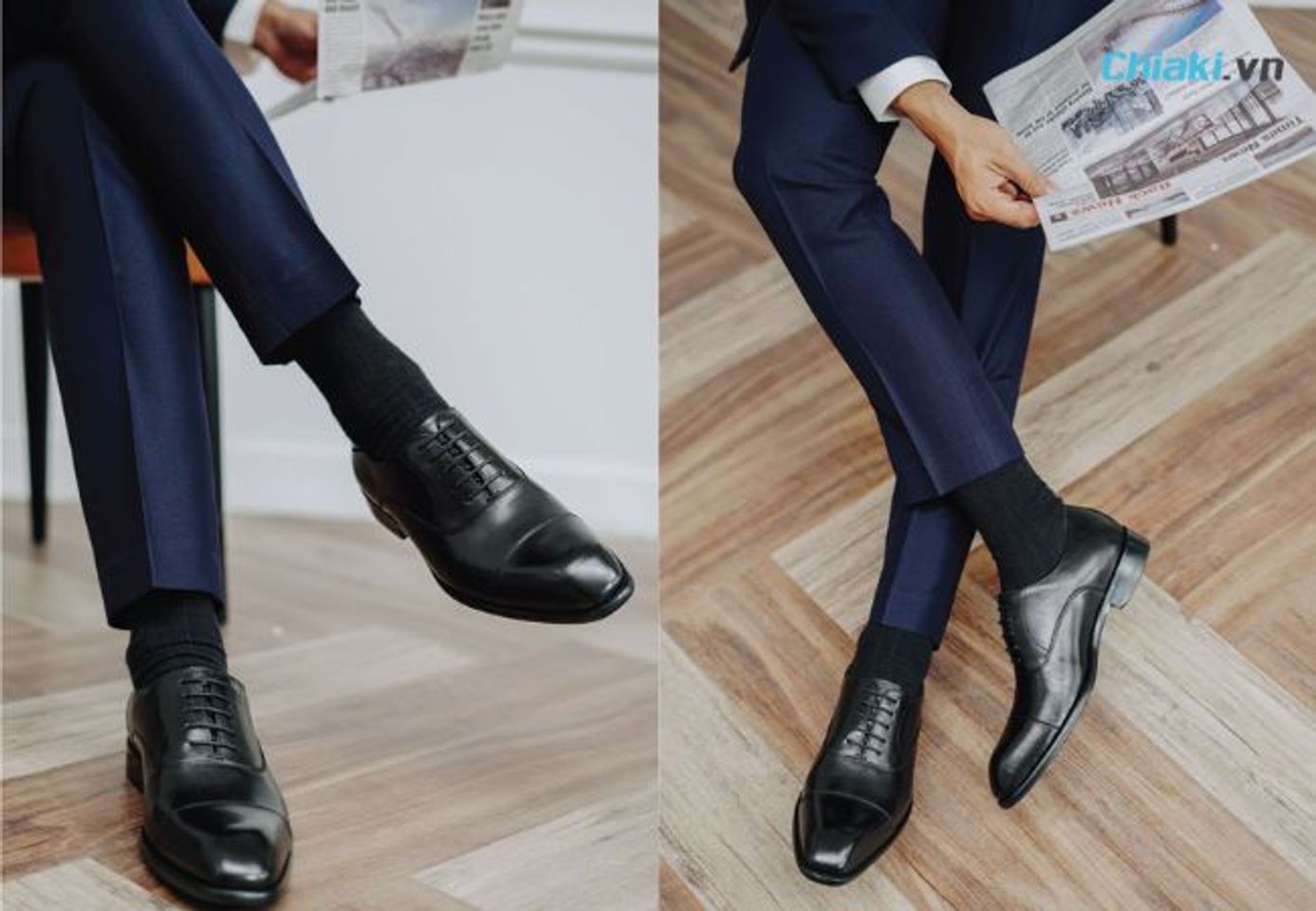 Gi&agrave;y t&acirc;y Oxford thiết kế k&iacute;n đ&aacute;o, kiểu d&aacute;ng cổ điển