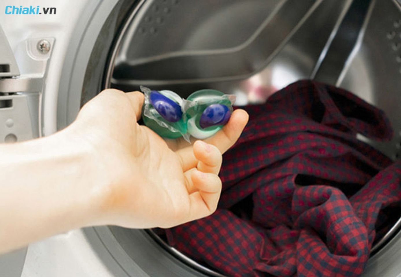 Hướng dẫn c&aacute;ch sử dụng vi&ecirc;n giặt quần &aacute;o hiệu quả