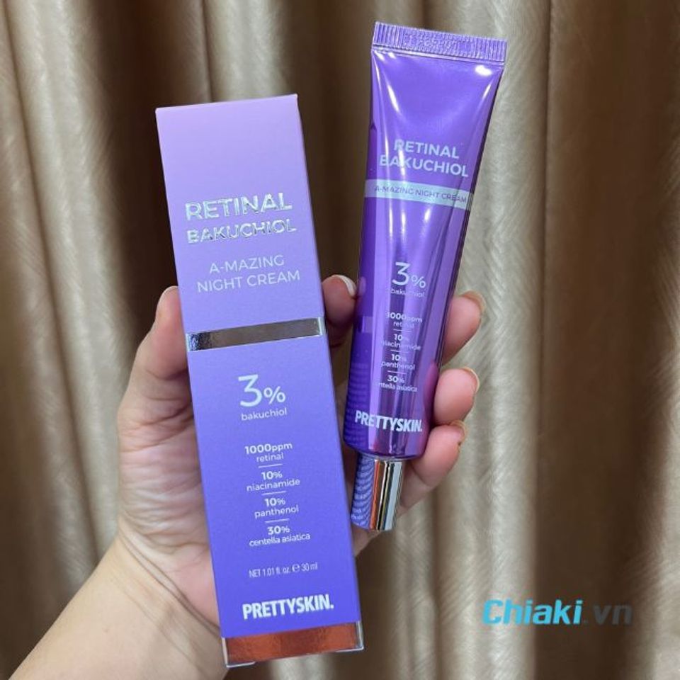 Kem dưỡng t&aacute;i tạo da ban đ&ecirc;m Pretty Skin