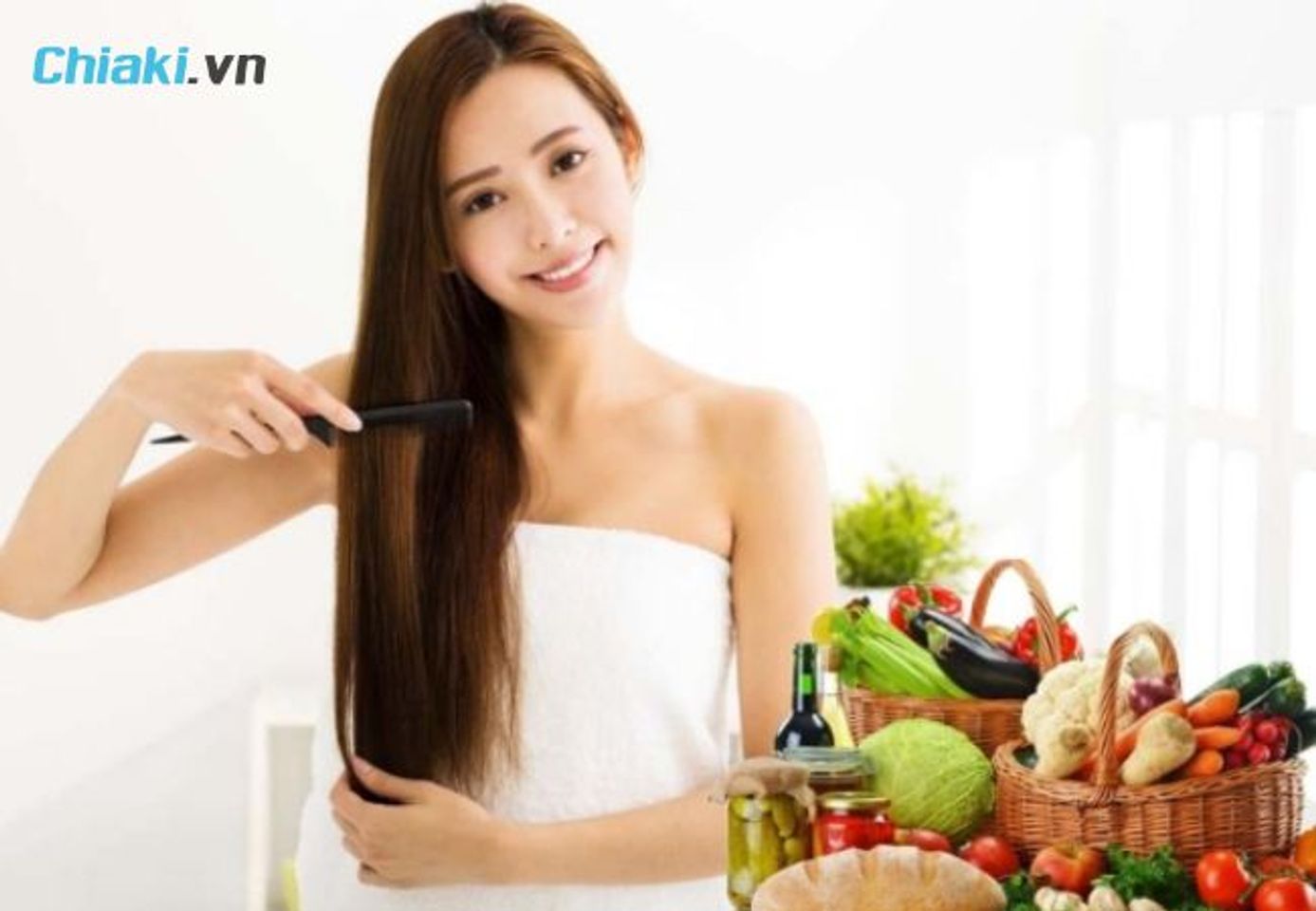 Kết hợp chế độ ăn uống v&agrave; sinh hoạt gi&uacute;p t&oacute;c mọc nhanh hơn