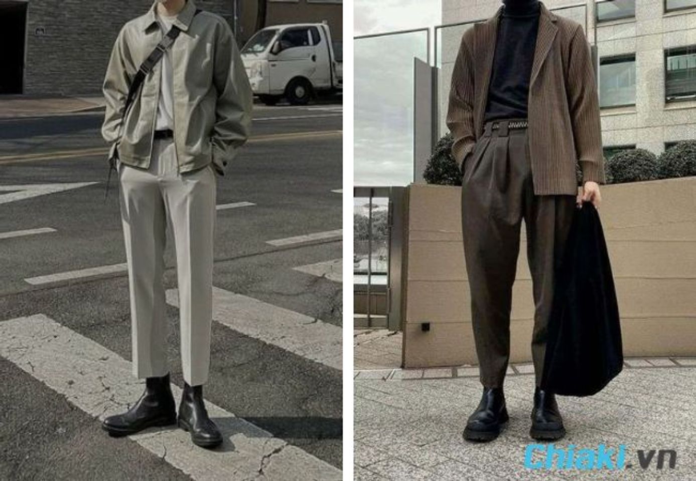 Nguy&ecirc;n tắc khi phối đồ với gi&agrave;y chelsea boots nam