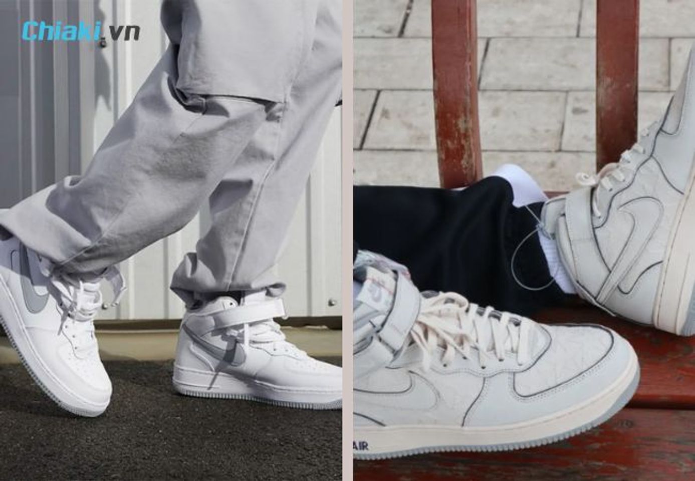 Nike Air Force 1 High All White 653998-10