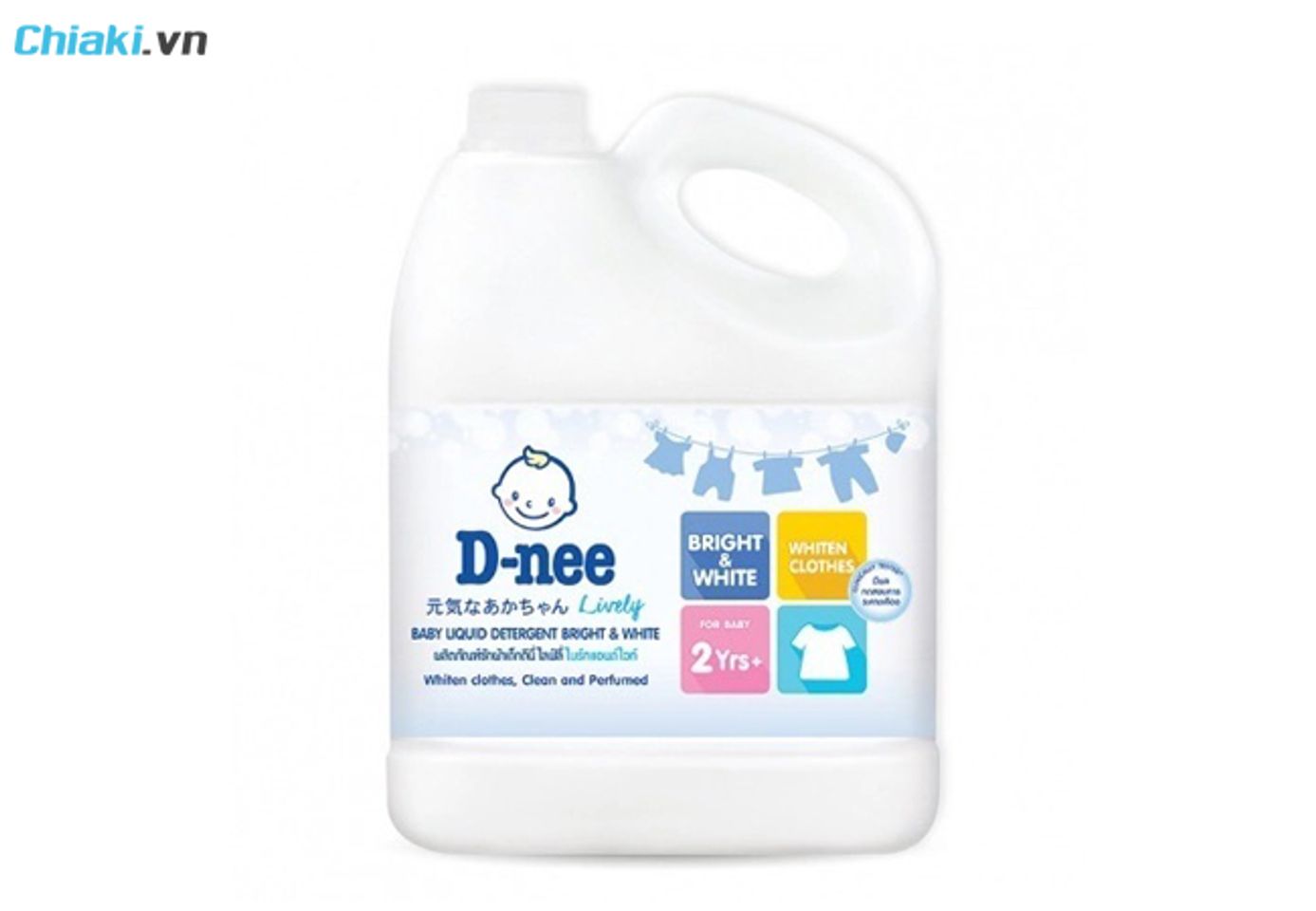 Nước giặt Dnee m&agrave;u trắng