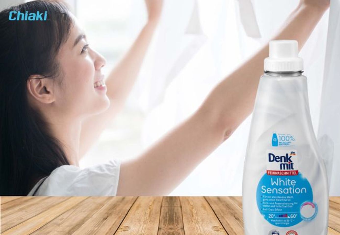 Nước giặt quần &aacute;o bằng tay Denkmit