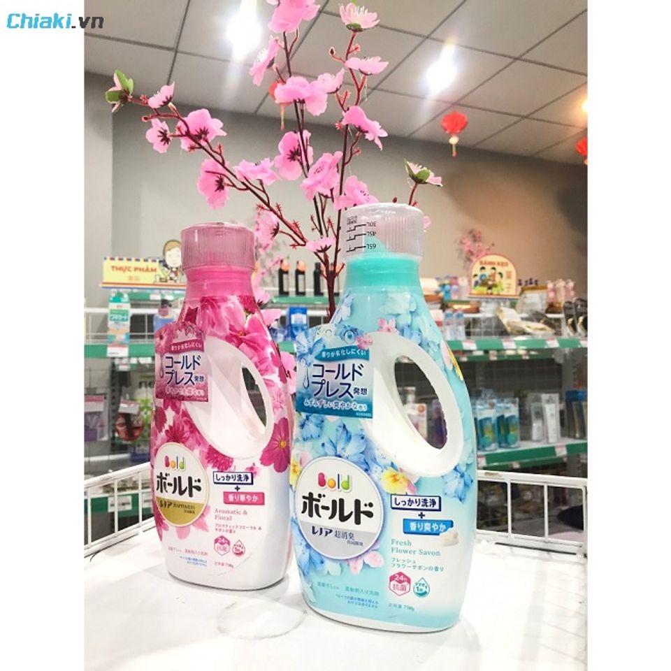 Nước giặt xả 2 trong 1 l&agrave;nh t&iacute;nh cho da nhạy cảm Bold P&G lưu hương l&acirc;u tr&ecirc;n vải