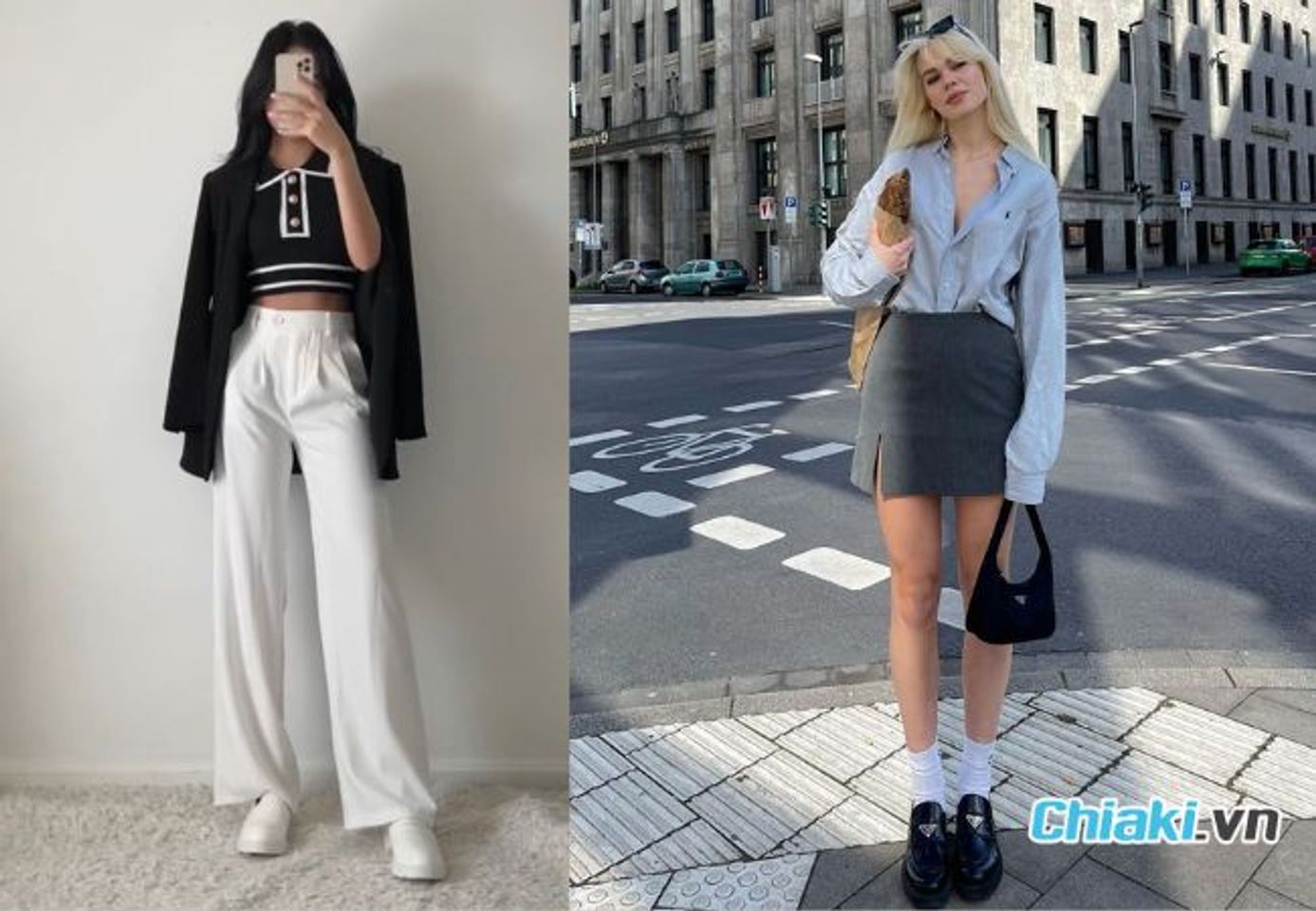Phối đồ c&ocirc;ng sở với gi&agrave;y lười tinh tế v&agrave; đa dụng ph&ugrave; hợp đi l&agrave;m