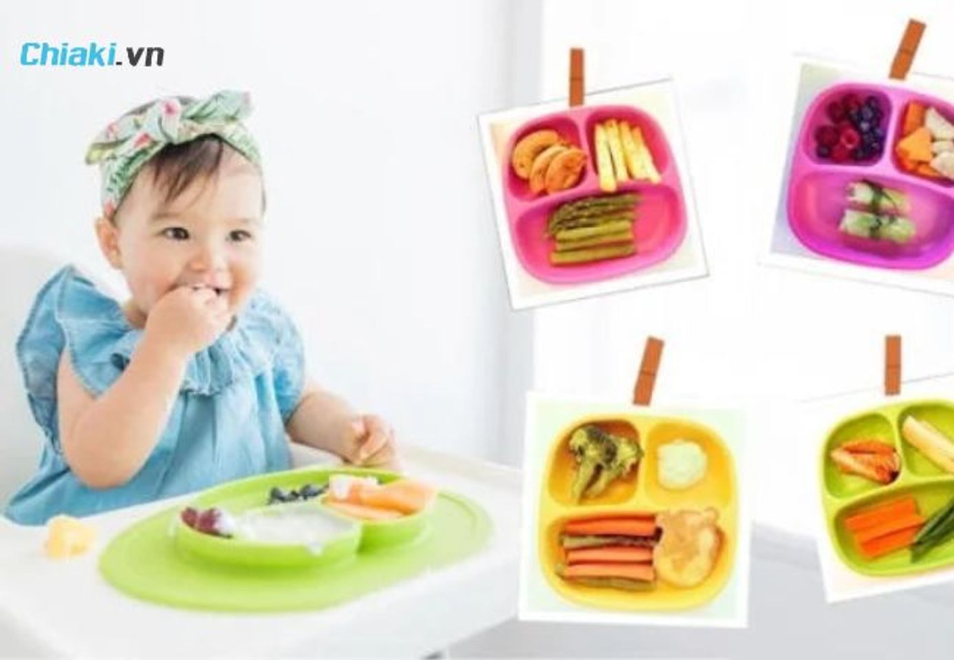 Thực đơn ăn dặm BLW cho b&eacute; 8 th&aacute;ng tuổi
