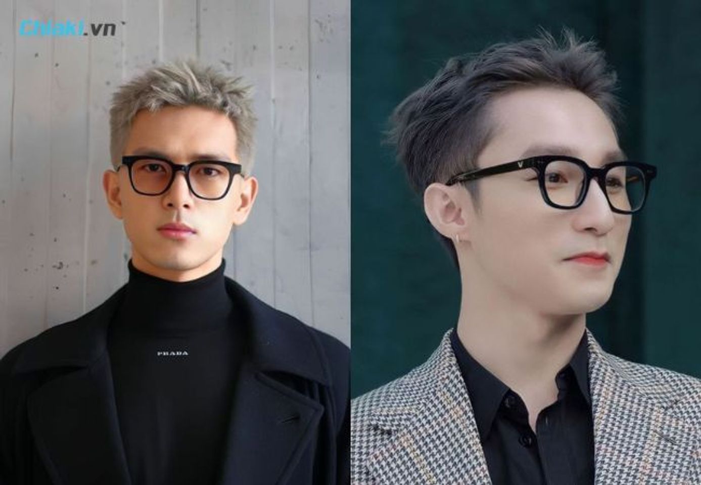 T&oacute;c Ivy League&nbsp;d&agrave;nh cho mặt tr&ograve;n, tr&aacute;n cao