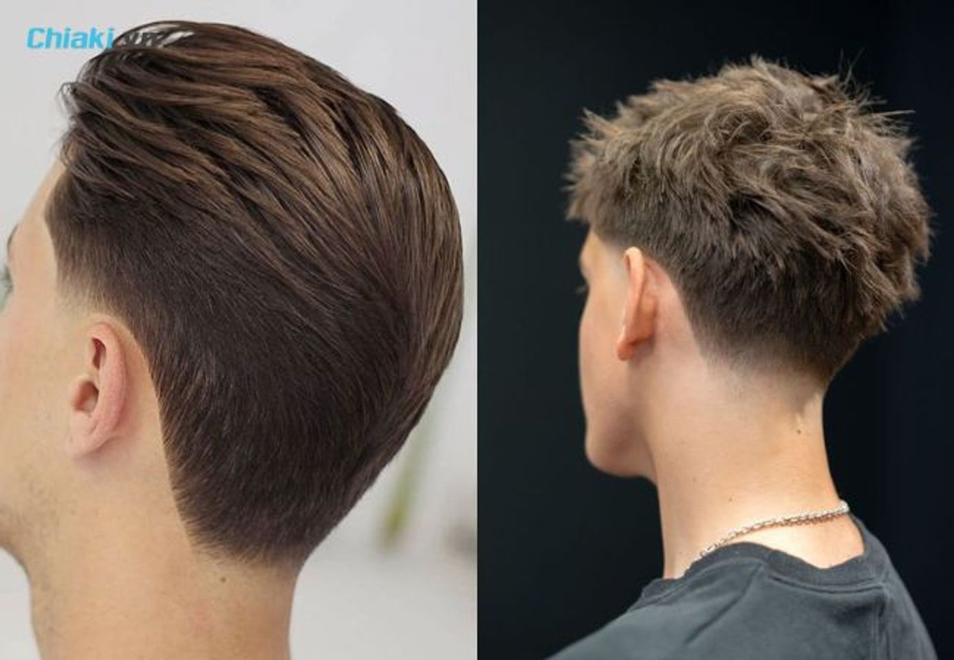T&oacute;c Taper cut ph&ugrave; hợp cho người c&oacute; gương mặt b&eacute;o