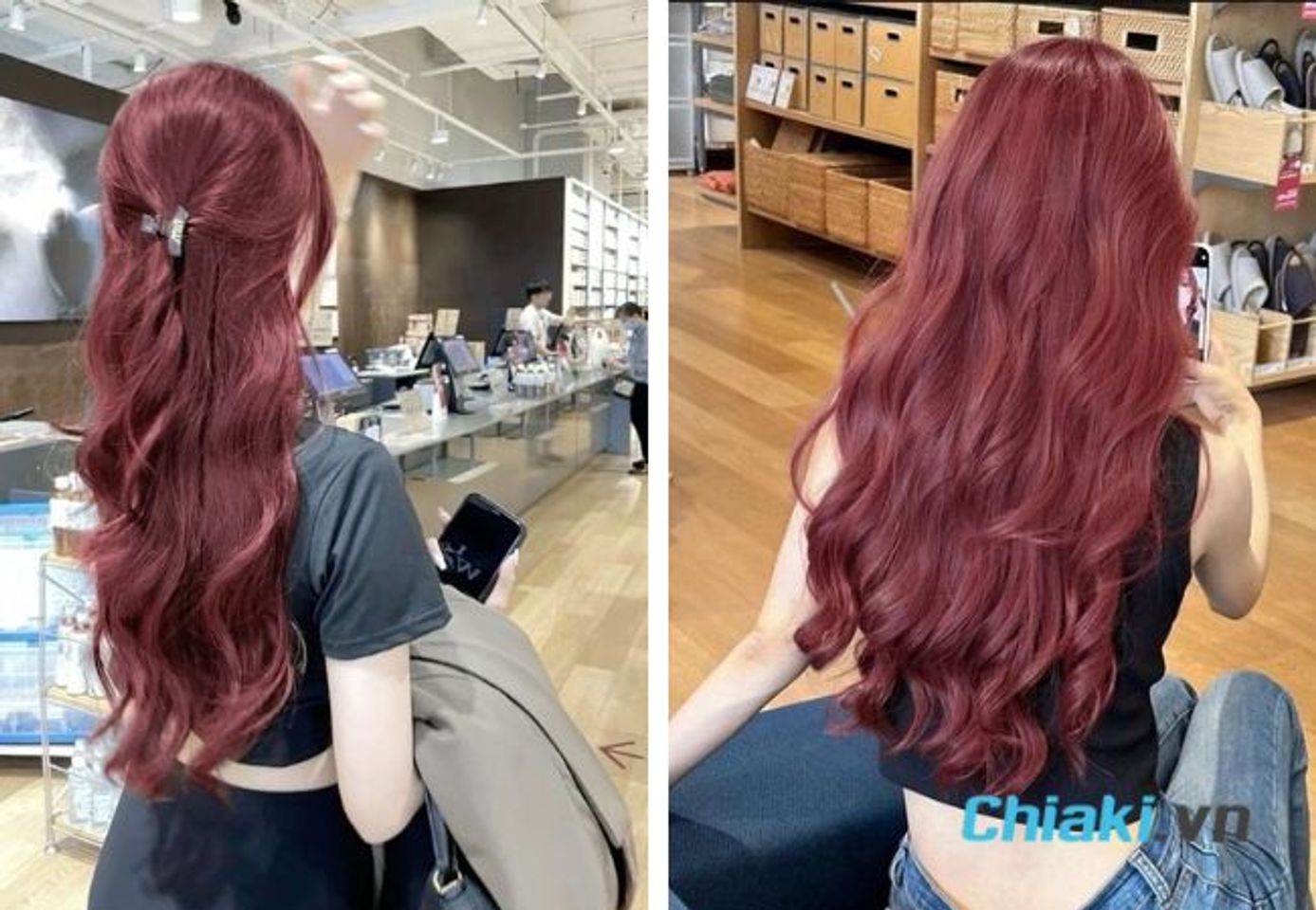 T&oacute;c m&agrave;u n&acirc;u đỏ cherry l&agrave; m&agrave;u g&igrave;