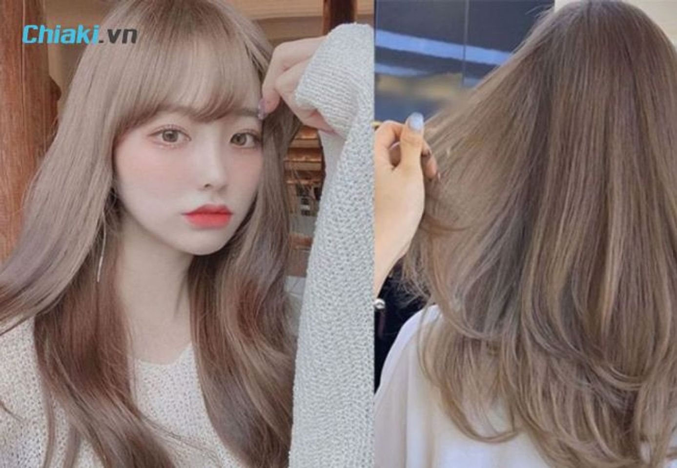T&oacute;c m&agrave;u n&acirc;u sữa trầm
