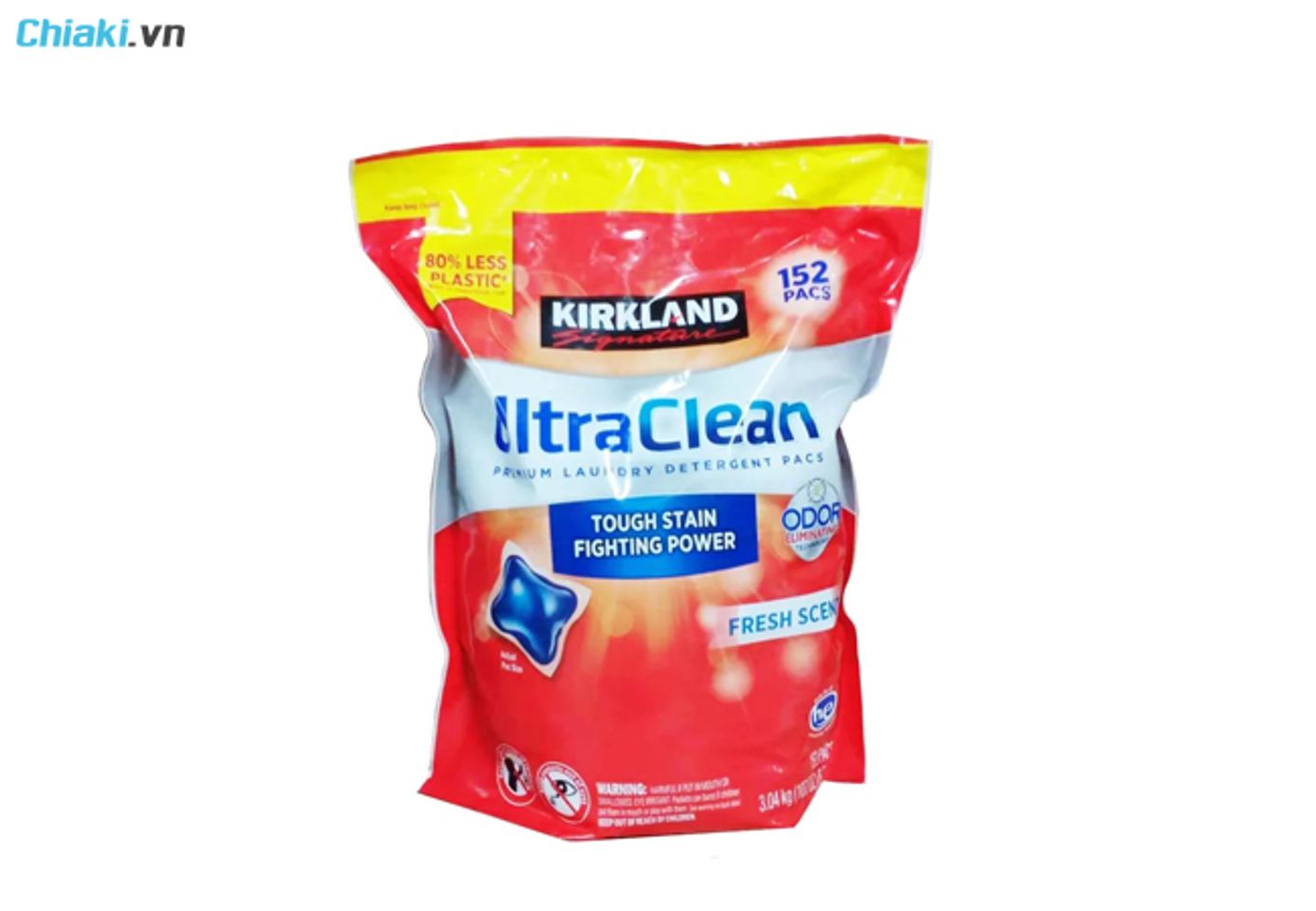 i&ecirc;n giặt quần &aacute;o của mỹ Kirkland Signature Ultra Clean