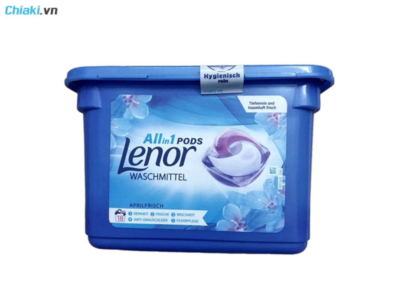 Vi&ecirc;n giặt quần &aacute;o Lenor All in 1 Pods
